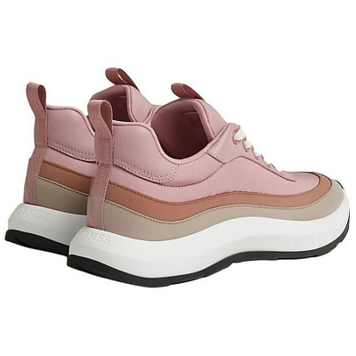 HERMES Gramme Low-Top Casual Shoes Women's Pink