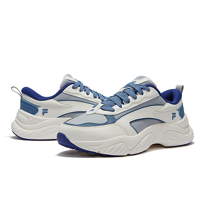FILA FUSION Conch Dx Conch Shoes Slip Resistant Low Top Casual Shoes Men's Snow Sky Blue