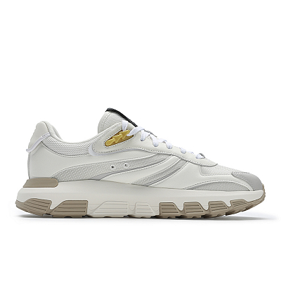 FILA Pioneer Series Low Top Running Shoes Men's Milk White
