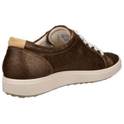 Ecco Low Top Skateboard Shoes Women's Bronze