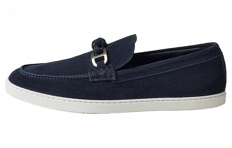 HERMES Ignacio Loafers Men's Marine Blue купить в интернет-магазине Yoocart с быстрой доставкой по России.