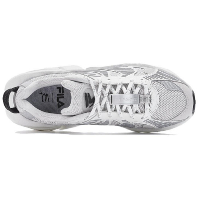 FILA Space Low Top Chunky Sneakers Men's White Gray