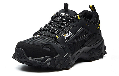 FILA Oakmont Low Top Clunky Sneaker Black/Yellow
