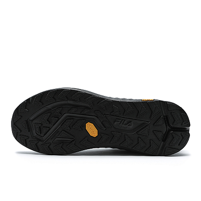 FILA BOA WOLF Wear-Resistant Low-Top Running Shoes Men's Black