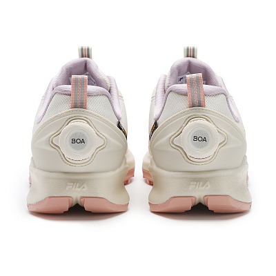 FILA Cushioning Low-Top Running Shoes Women's White