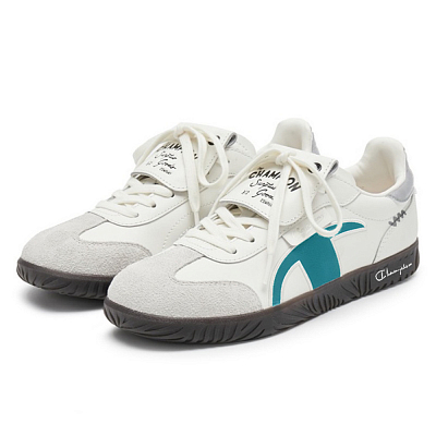 Champion Van Gogh Creation Misty Sophora Quick Dry Low-Top Skateboard Shoes Women's Peacock Blue