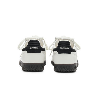 Champion Champ T-Trainer German Army Trainers Low-Top Skateboard Shoes Men's Black White