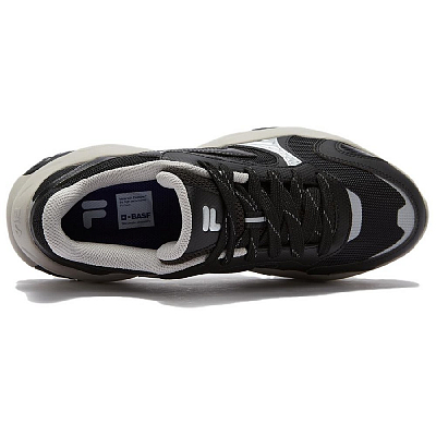 FILA FUSION Cheese Cheeses Low Top Casual Shoes Men's Black