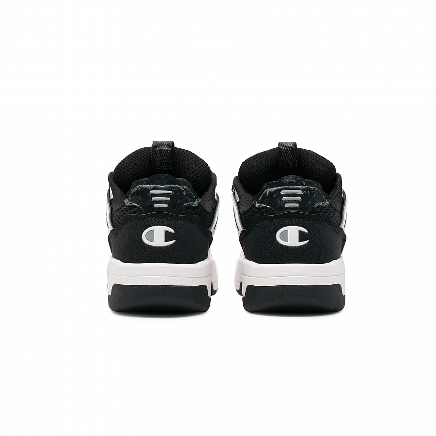 Champion Low Top Skateboard Shoes Women's Black White