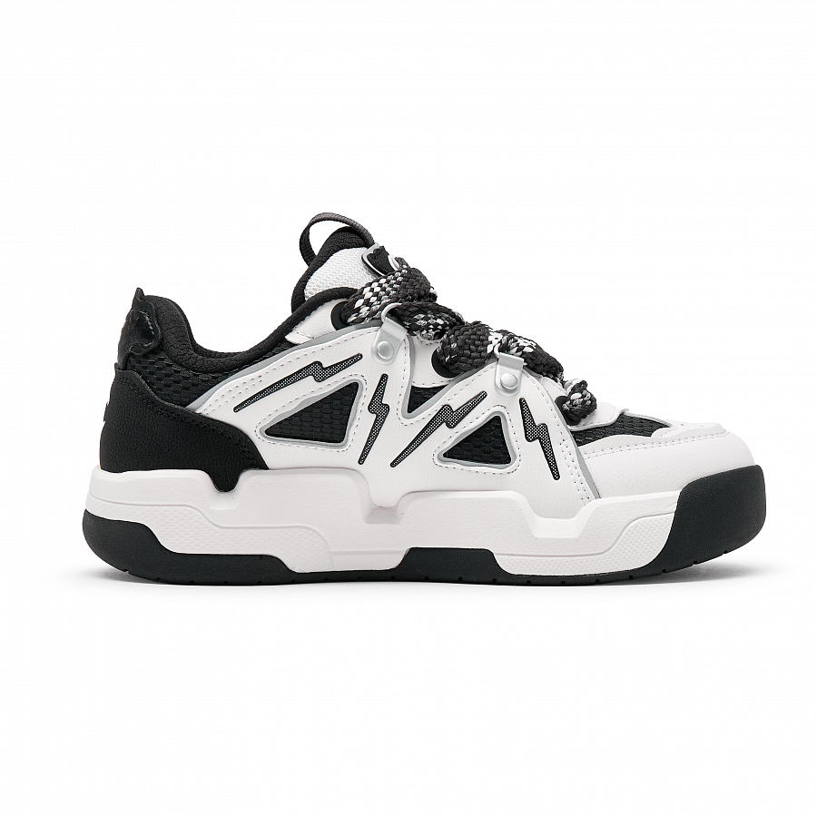 Champion Low Top Skateboard Shoes Women's Black White