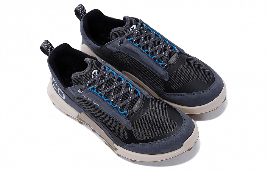Ecco Low Top Casual Shoes Men's Gray