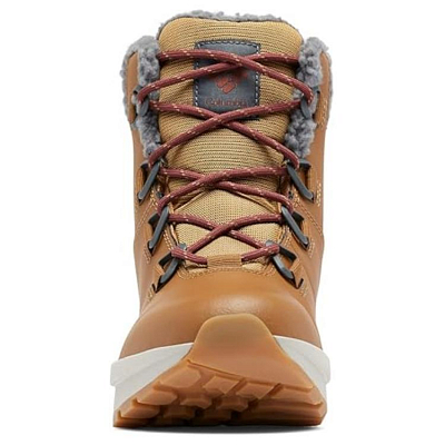 Columbia Moritza Abrasion Resistant Slip Resistant Short Snow Boots Women's Brown