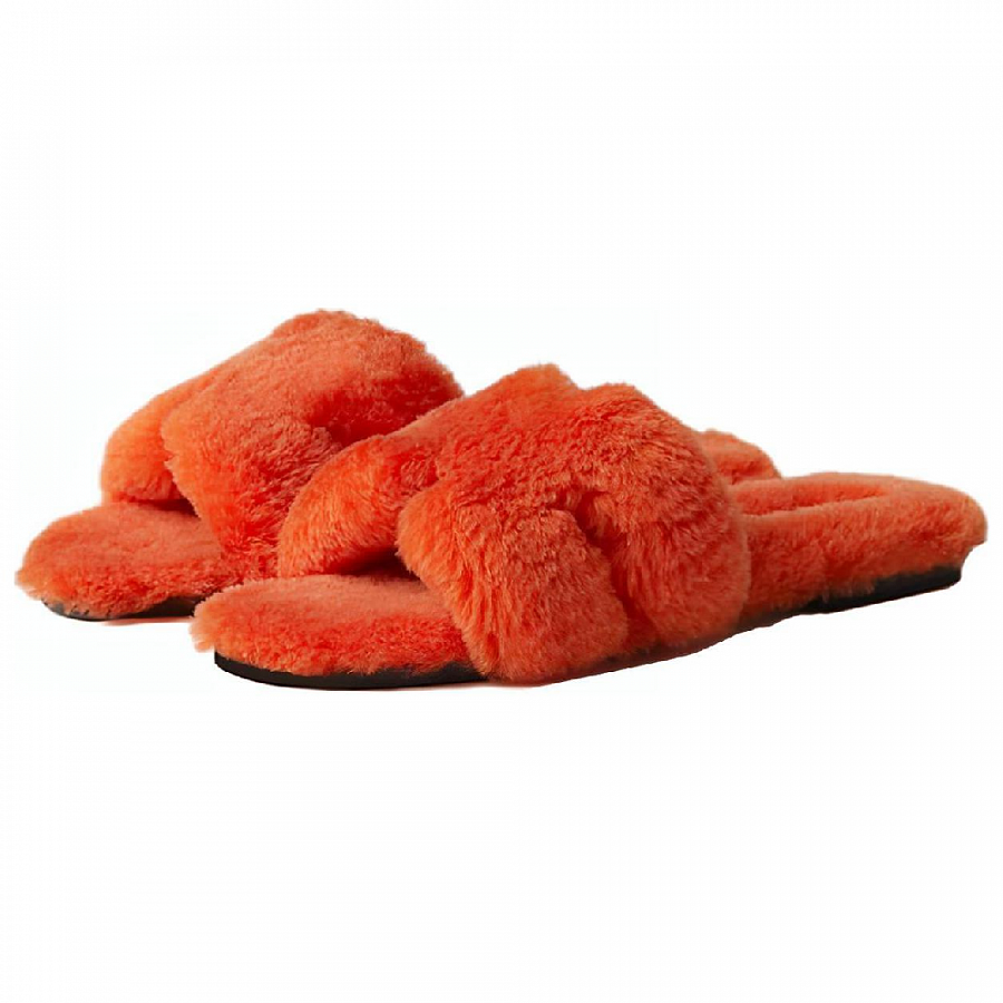 HERMES Oran Abrasion Resistant Slide Slippers Women's Orange купить в интернет-магазине Yoocart с быстрой доставкой по России.