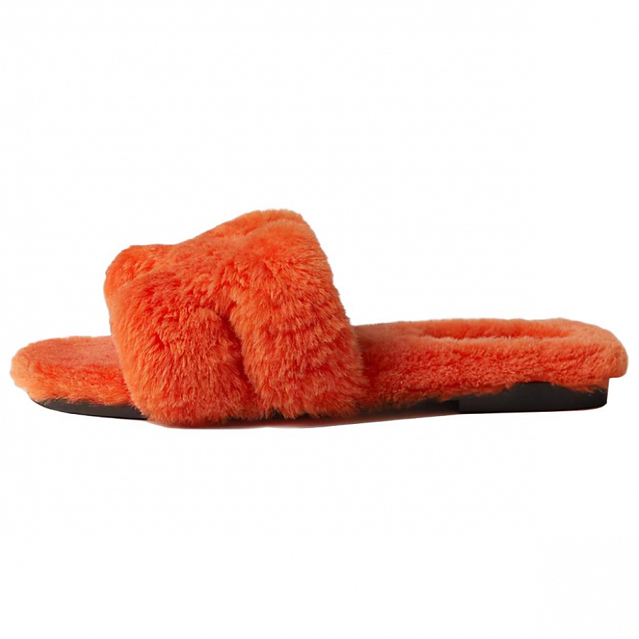 HERMES Oran Abrasion Resistant Slide Slippers Women's Orange купить в интернет-магазине Yoocart с быстрой доставкой по России.