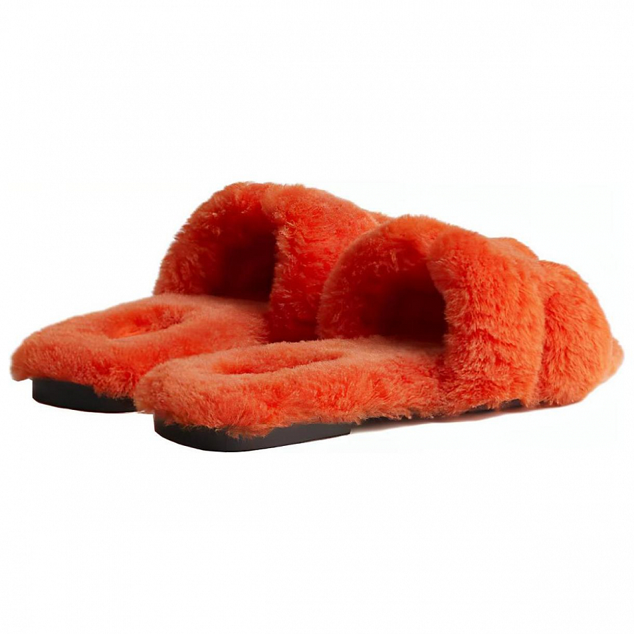 HERMES Oran Abrasion Resistant Slide Slippers Women's Orange купить в интернет-магазине Yoocart с быстрой доставкой по России.