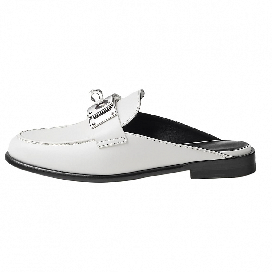 HERMES Closed Toe Slippers Women's White купить в интернет-магазине Yoocart с быстрой доставкой по России.