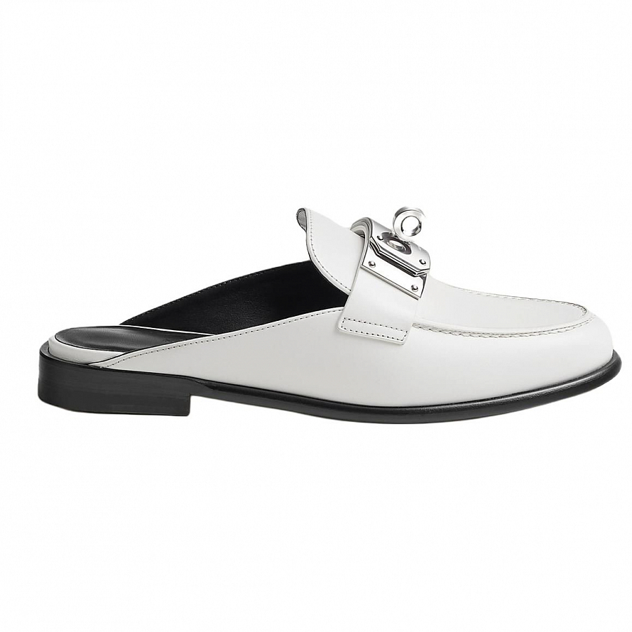 HERMES Closed Toe Slippers Women's White купить в интернет-магазине Yoocart с быстрой доставкой по России.