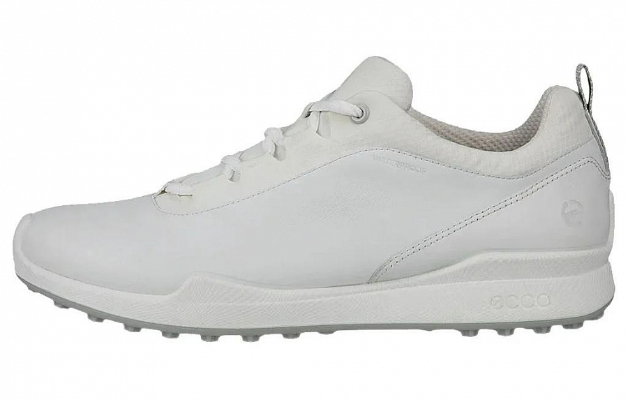 Ecco Slip-Resistant Low-Top Golf Shoes Men's White