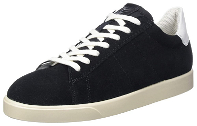 Ecco Low Top Skateboard Shoes Men's Black