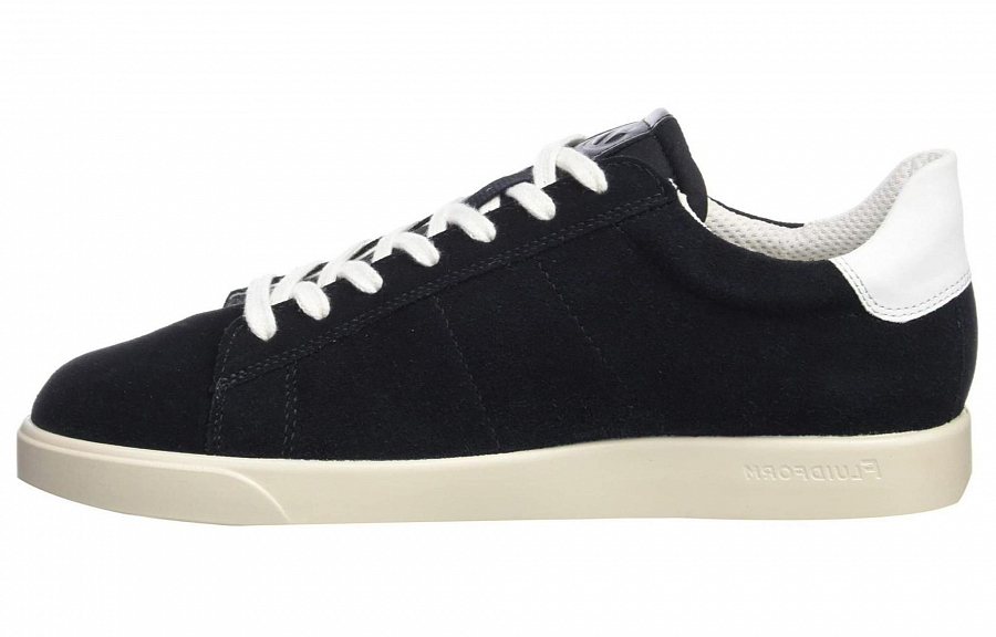 Ecco Low Top Skateboard Shoes Men's Black