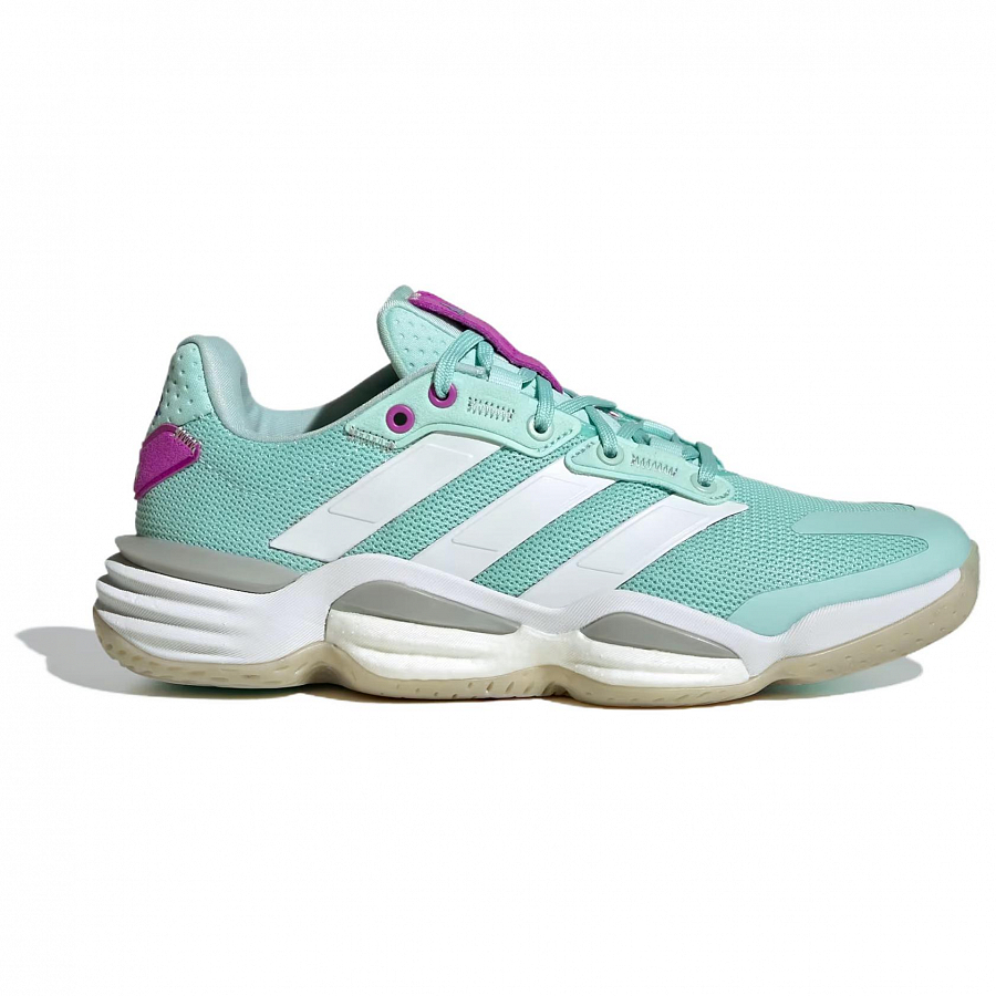 Adidas Stabil 16 Indoor Semi Flash Aqua Cloud White Purple Burst Women's купить в интернет-магазине Yoocart с быстрой доставкой по России.