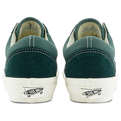 Vans LX OLD SKOOL Slip Resistant And Breathable Low Top Skateboard Shoes Unisex Green