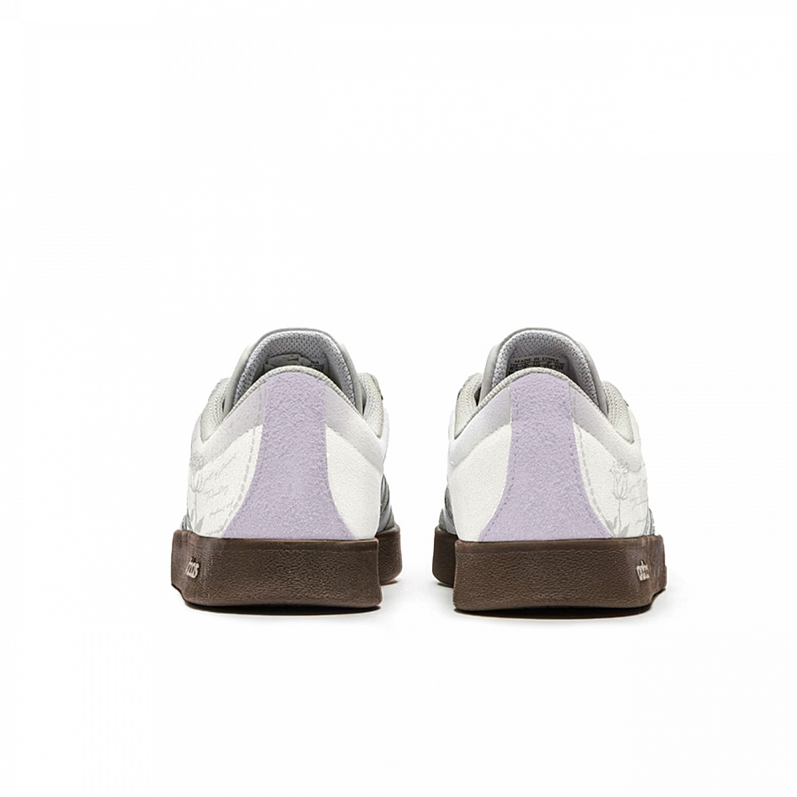 Adidas Neo VL Court 2.0 Wisteria Anti Slip Wear Resistant Low Top Skateboard Shoes Unisex Purple Brown купить в интернет-магазине Yoocart с быстрой доставкой по России.