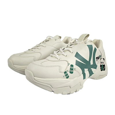 MLB Big Ball Chunky Low-Top Chunky Sneakers Unisex Ecru