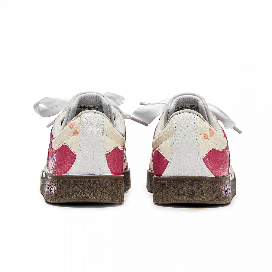 Adidas Neo VL Court Lifestyle Low Top Skateboard Shoes Unisex Pink Brown купить в интернет-магазине Yoocart с быстрой доставкой по России.