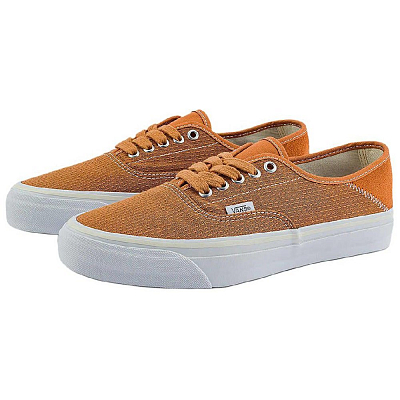 Vans Premium LX Authentic 44 Low Top Skateboard Shoes Unisex Tawny