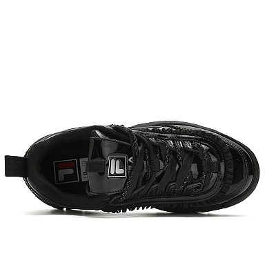 FILA Disruptor 2 Cushioning, Wear Resistant Low Top Casual Shoes Women's Black