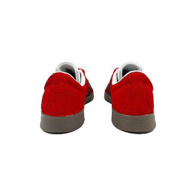 Adidas Neo Anti-Slip Wear-Resistant Low-Top Skateboard Shoes Unisex Red Black