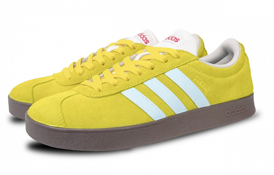 Adidas Neo VL Court Lifestyle Low Top Skateboard Shoes Unisex Yellow купить в интернет-магазине Yoocart с быстрой доставкой по России.