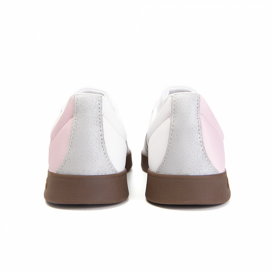 Adidas Neo VL Court 2.0 Non slip Lightweight Low Top Skateboard Shoes Unisex White Pink купить в интернет-магазине Yoocart с быстрой доставкой по России.