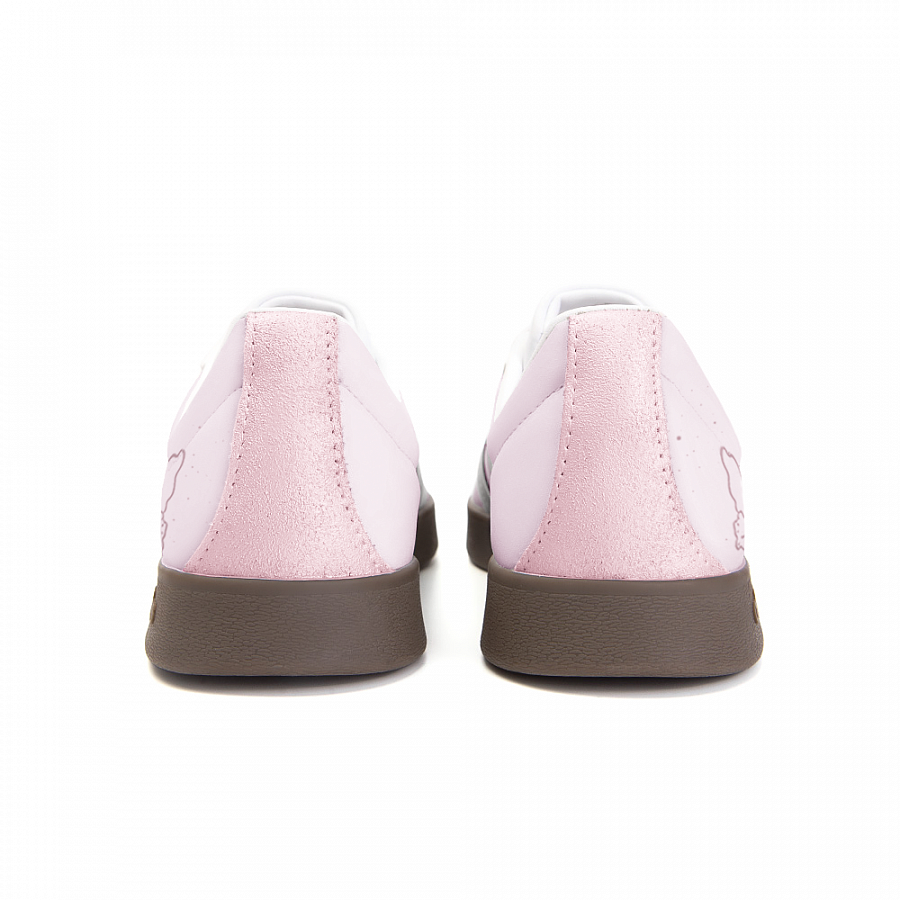 Adidas Neo VL Court 2.0 Anti Slip Wear Resistant Low Top Skateboard Shoes Unisex Pink White купить в интернет-магазине Yoocart с быстрой доставкой по России.