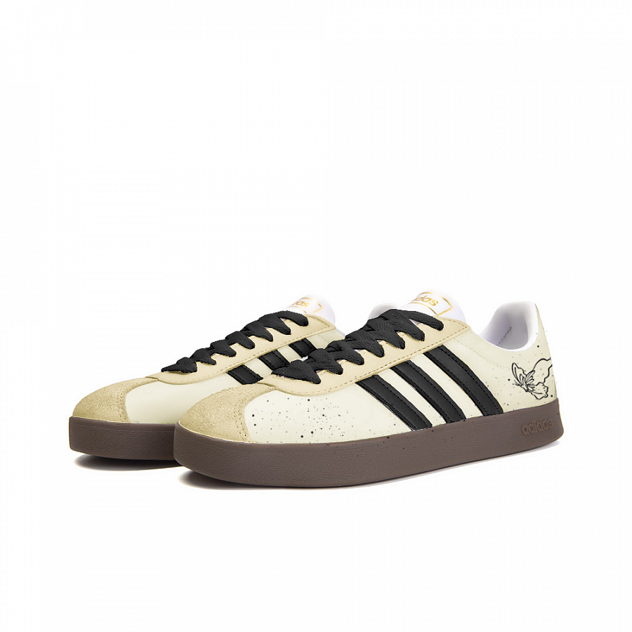 Adidas Neo VL Court 2.0 Anti Slip Wear Resistant Low Top Skateboard Shoes Unisex Yellow купить в интернет-магазине Yoocart с быстрой доставкой по России.