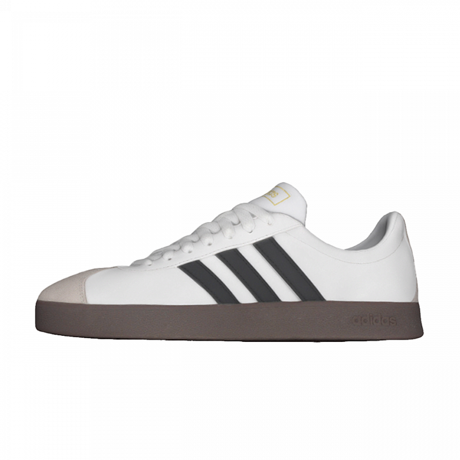 Adidas Neo VL Court 2.0 Girlish Style Cushioning Low Top Skateboard Shoes Unisex Silver Brown купить в интернет-магазине Yoocart с быстрой доставкой по России.