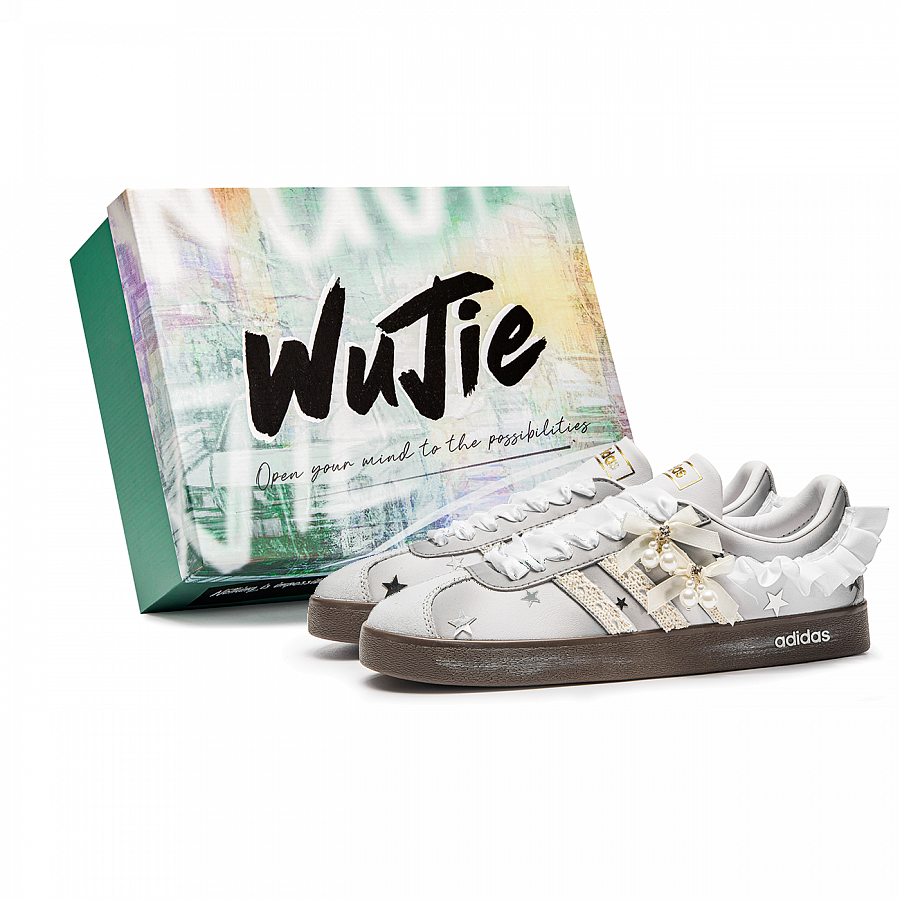 Adidas Neo VL Court 2.0 Girlish Style Cushioning Low Top Skateboard Shoes Unisex Silver Brown купить в интернет-магазине Yoocart с быстрой доставкой по России.
