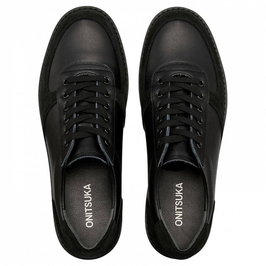 Onitsuka Tiger Anti Slip Wear Resistant Low Top Casual Shoes Unisex Black купить в интернет-магазине Yoocart с быстрой доставкой по России.