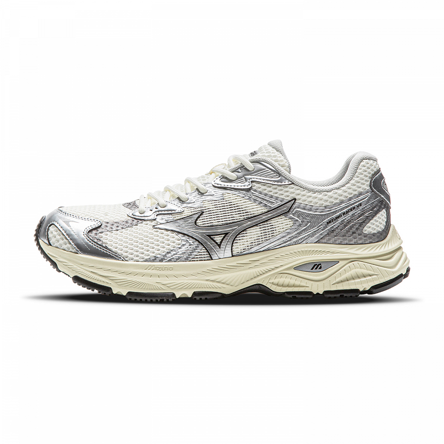 Mizuno RACER V2 Cushioning Breathable Lightweight Abrasion Resistant Low Top Running Shoes Unisex Light Yellow купить в интернет-магазине Yoocart с быстрой доставкой по России.