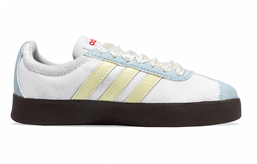 Adidas Neo VL Court Lifestyle Skateboard Shoes Women's Low Top White/Yellow купить в интернет-магазине Yoocart с быстрой доставкой по России.