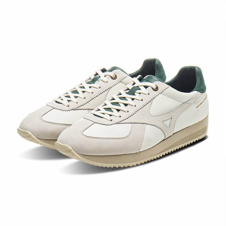 Mizuno LG 70s Cushioning Height Increase Low Top Casual Shoes Unisex Ecru купить в интернет-магазине Yoocart с быстрой доставкой по России.