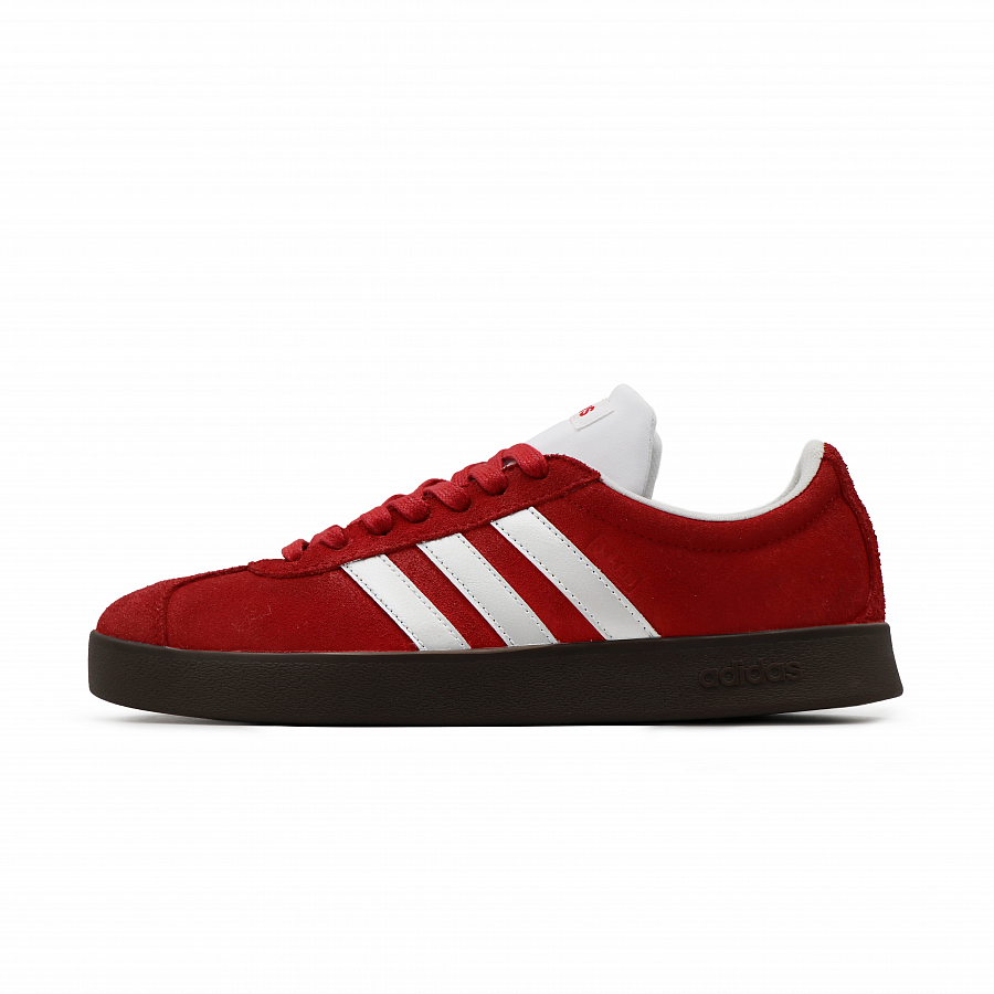 Adidas Neo VL Court Lifestyle Slip Resistant Abrasion Resistant Low top Skateboard Shoes Unisex Red купить в интернет-магазине Yoocart с быстрой доставкой по России.