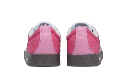 Adidas Neo VL Court Lifestyle Low Top Skateboard Shoes Unisex Pink White