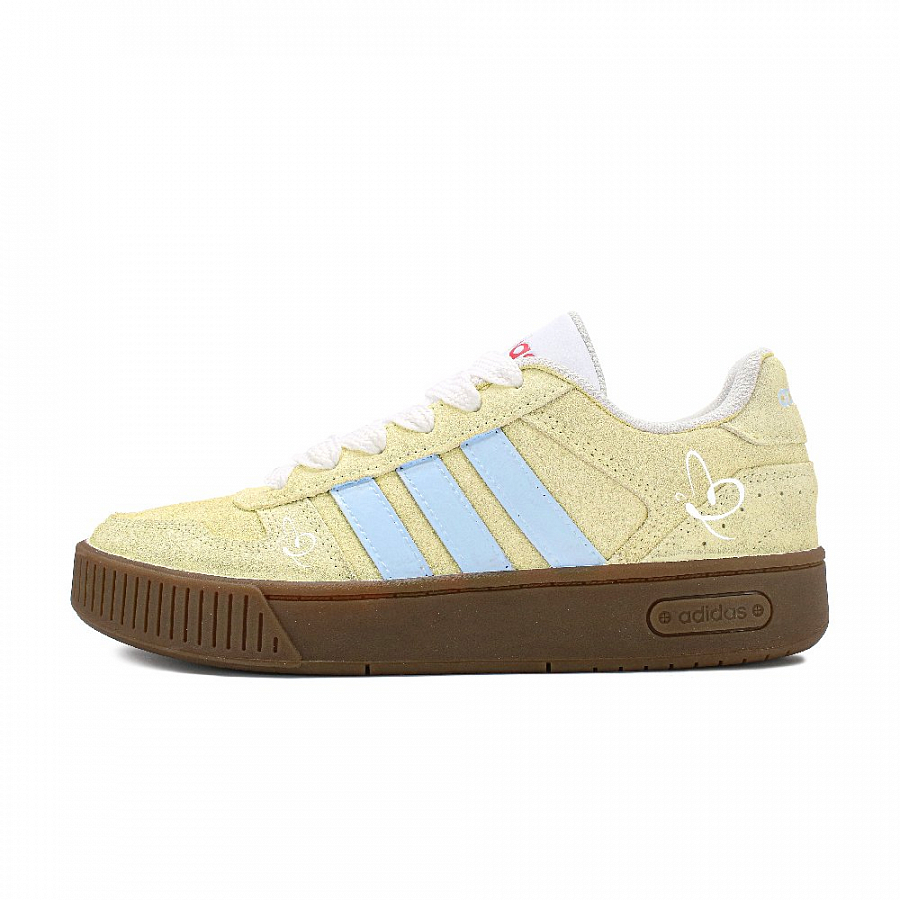 Adidas Neo D-PAD Slip-Resistant Low-Top Skateboard Shoes Unisex Yellow Blue купить в интернет-магазине Yoocart с быстрой доставкой по России.