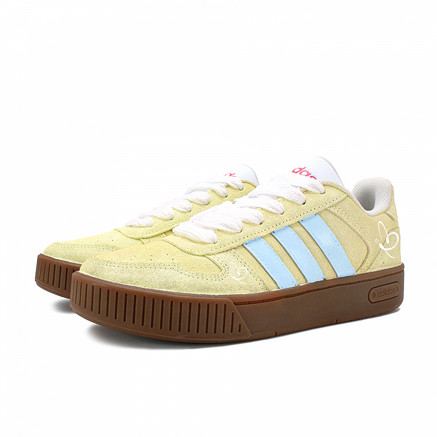 Adidas Neo D-PAD Slip-Resistant Low-Top Skateboard Shoes Unisex Yellow Blue купить в интернет-магазине Yoocart с быстрой доставкой по России.