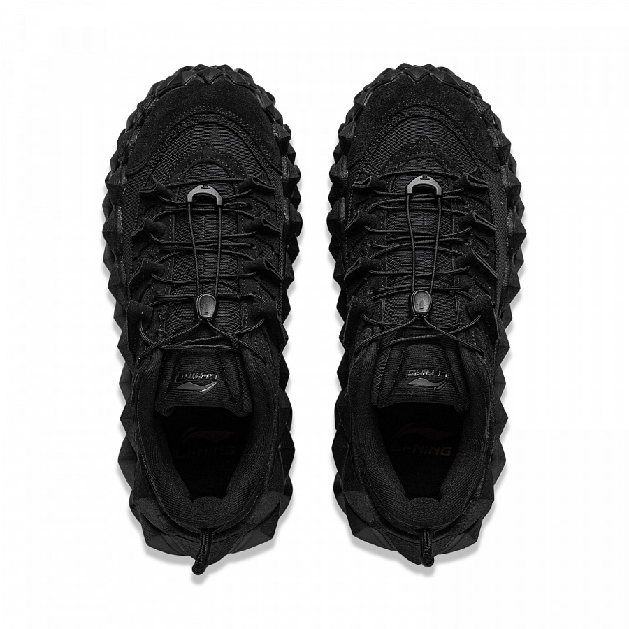 LiNing Rebound Lightweight Low Top Casual Shoes Unisex Black