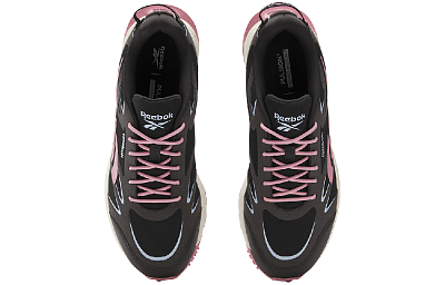 Reebok Anti Slip Wear Resistant Low Top Casual Trail Running Shoes Women's Black/Pink