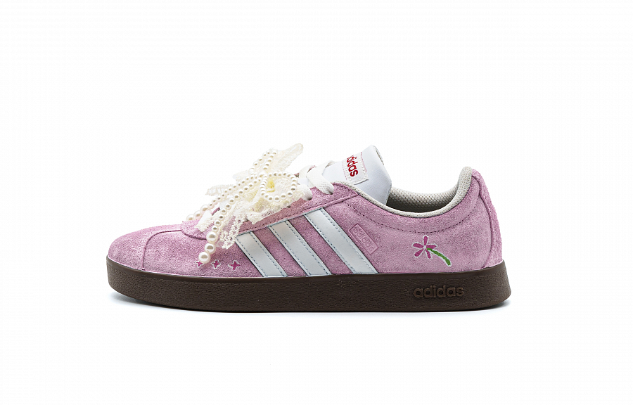 Adidas Neo VL Court 2.0 Low Top Skateboard Shoes Unisex Light Pink купить в интернет-магазине Yoocart с быстрой доставкой по России.