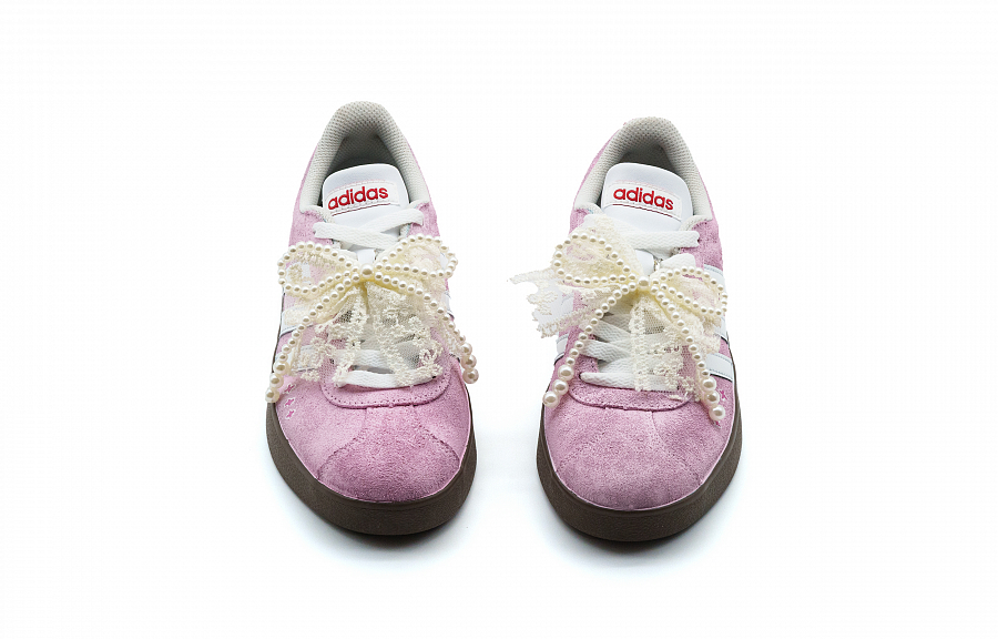 Adidas Neo VL Court 2.0 Low Top Skateboard Shoes Unisex Light Pink купить в интернет-магазине Yoocart с быстрой доставкой по России.